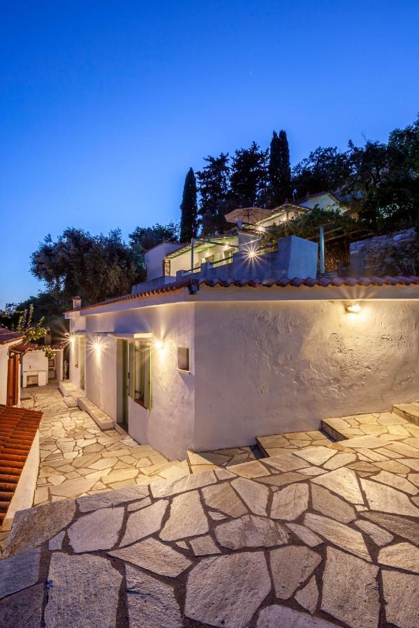 Olea Skopelos Villas With Swimming Pools & Sea View Panormos  Exterior foto