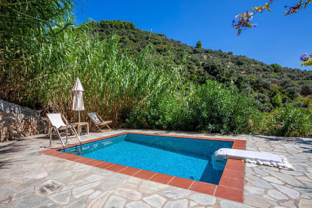 Olea Skopelos Villas With Swimming Pools & Sea View Panormos  Exterior foto