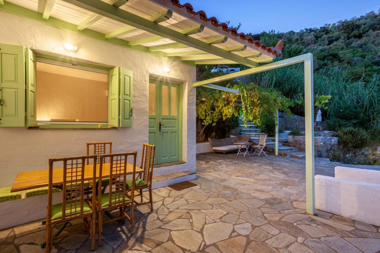 Olea Skopelos Villas With Swimming Pools & Sea View Panormos  Exterior foto
